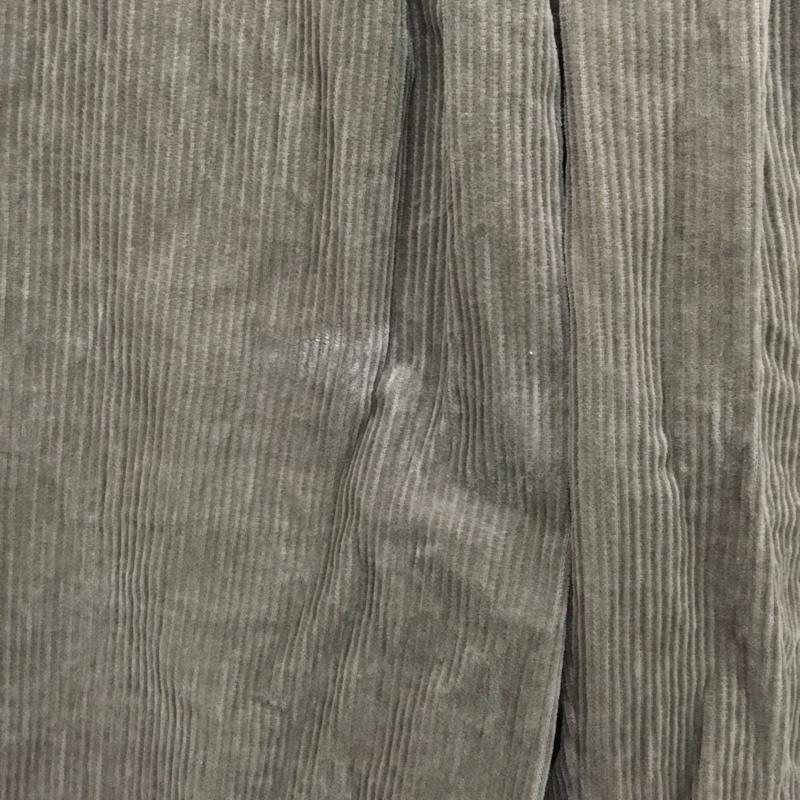 エマクローズ EMMA CLOTHES ボトムス ボトムス EMot283 コーデュロイ タックワイドテーパードパンツ M 無地 カーキ / カーキ / khaki メンズ USED 古着 中古 10151458