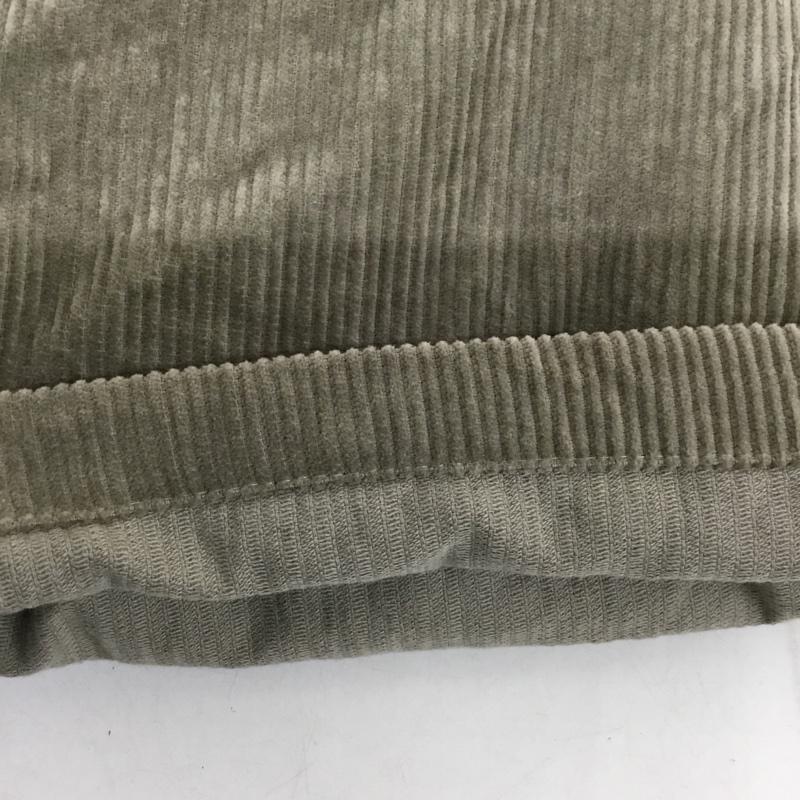 エマクローズ EMMA CLOTHES ボトムス ボトムス EMot283 コーデュロイ タックワイドテーパードパンツ M 無地 カーキ / カーキ / khaki メンズ USED 古着 中古 10151458