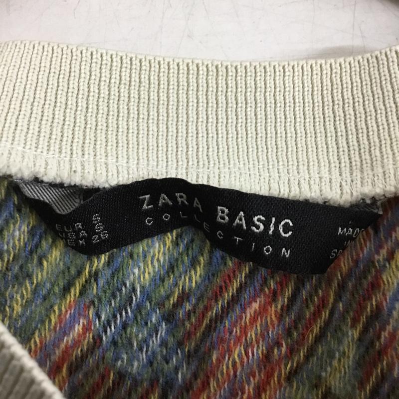 ザラベーシック ZARA BASIC トレーナー 長袖 8020 728 330 S  マルチカラー / マルチカラー / multicolor レディース USED 古着 中古 10151467