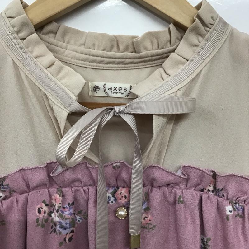 アクシーズファム axes femme ワンピース ひざ丈スカート M レディース USED 古着 中古 10151473
