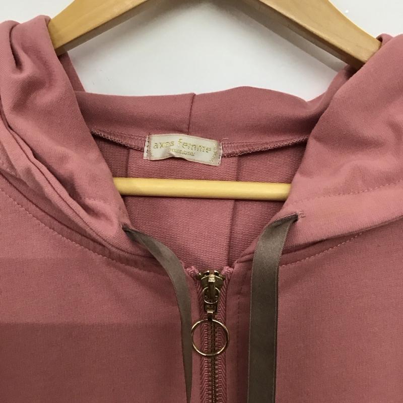 アクシーズファム axes femme パーカー 長袖 M レディース USED 古着 中古 10151474