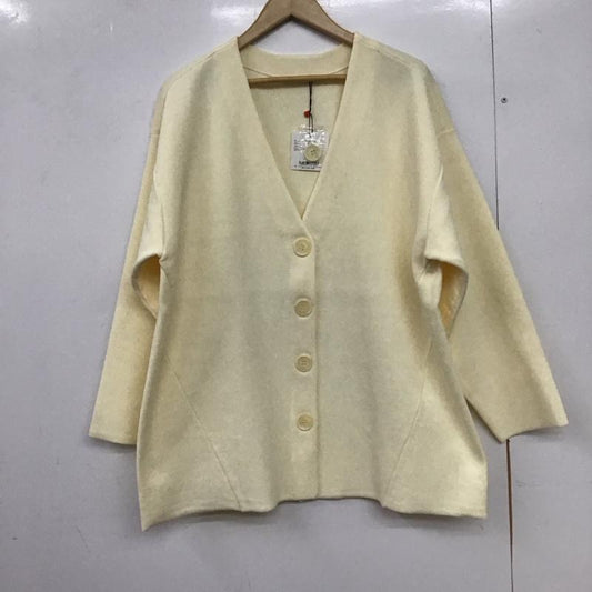 スライ SLY カーディガン 長袖 039GSN70-5080 23SS WASHABLE HG V／N CROP カーディガン FREE レディース USED 古着 中古 10151476