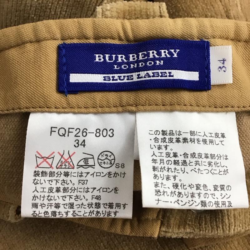 バーバリーブルーレーベル BURBERRY BLUE LABEL ボトムス ボトムス 34 レディース USED 古着 中古 10151505