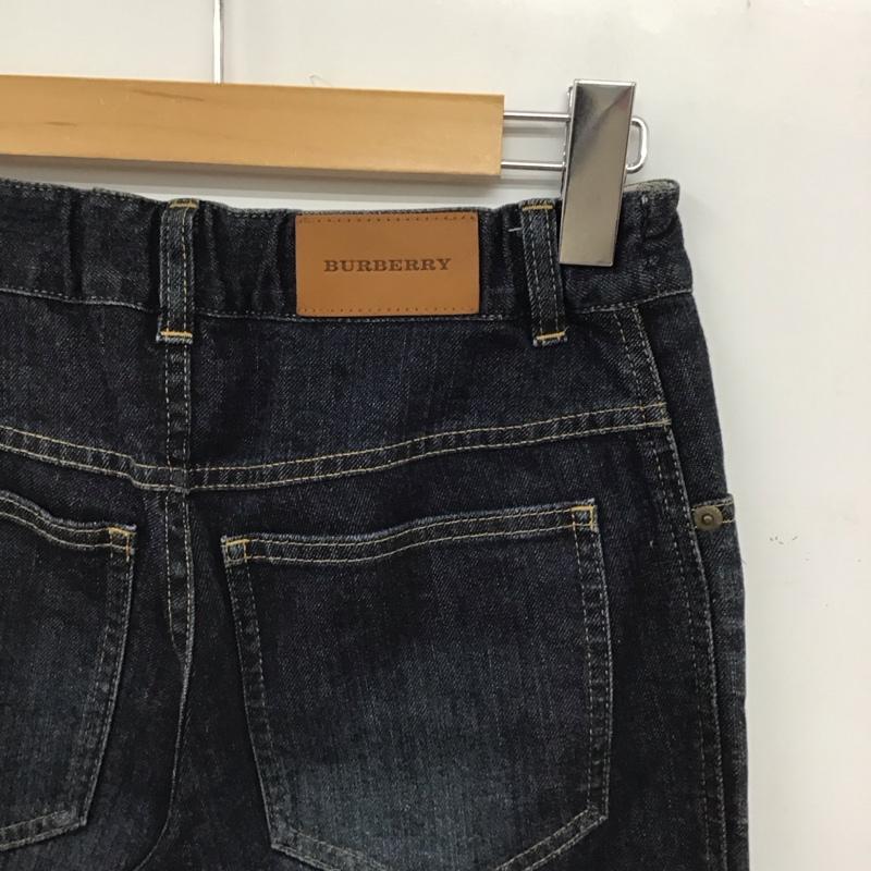 バーバリー BURBERRY パンツ デニム、ジーンズ 160cm 無地 インディゴ / インディゴ / Indigo ガールズ USED 古着 中古 10151508