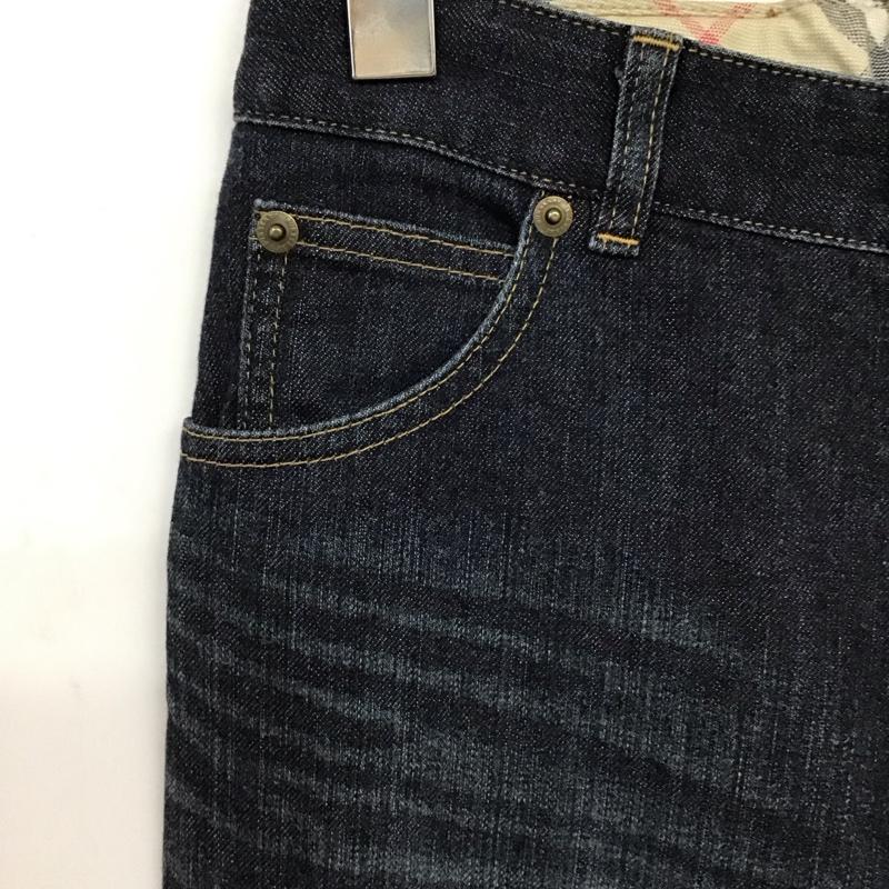 バーバリー BURBERRY パンツ デニム、ジーンズ 160cm 無地 インディゴ / インディゴ / Indigo ガールズ USED 古着 中古 10151508