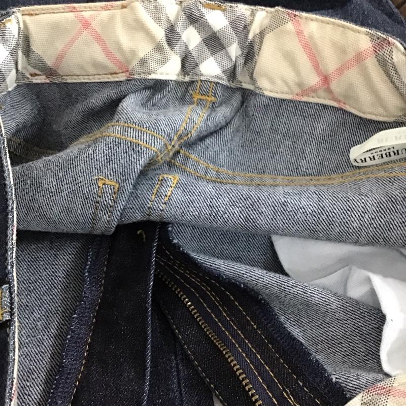 バーバリー BURBERRY パンツ デニム、ジーンズ 160cm 無地 インディゴ / インディゴ / Indigo ガールズ USED 古着 中古 10151508