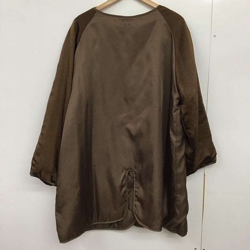カスタネ Kastane コート コート一般 無地 茶 / ブラウン / brown レディース USED 古着 中古 10151513