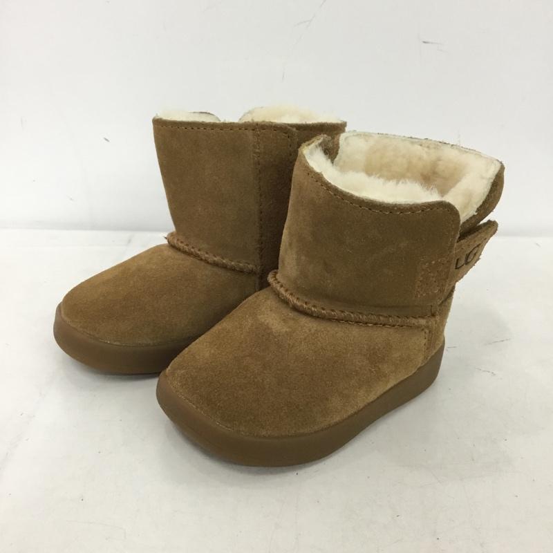 アグ UGG ブーツ ショートブーツ 1096089I Keelan キーラン ベビーシューズ 11cm 11.0cm ロゴ、文字 キャメル / キャメル / ガールズ USED 古着 中古 10151518