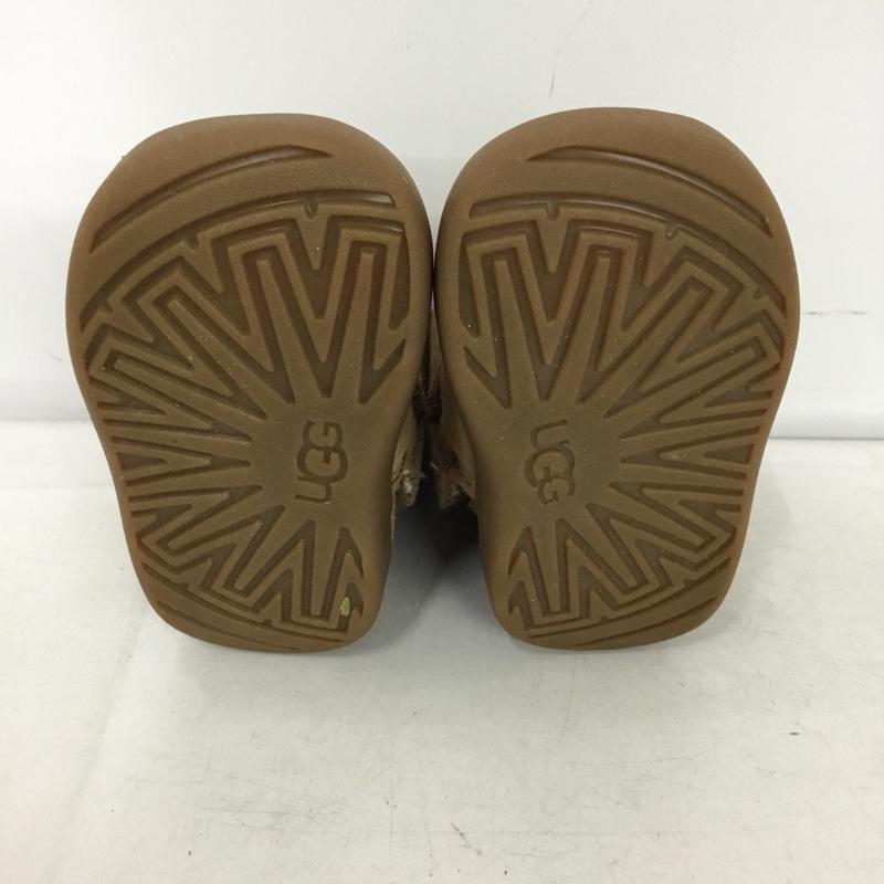 アグ UGG ブーツ ショートブーツ 1096089I Keelan キーラン ベビーシューズ 11cm 11.0cm ロゴ、文字 キャメル / キャメル / ガールズ USED 古着 中古 10151518