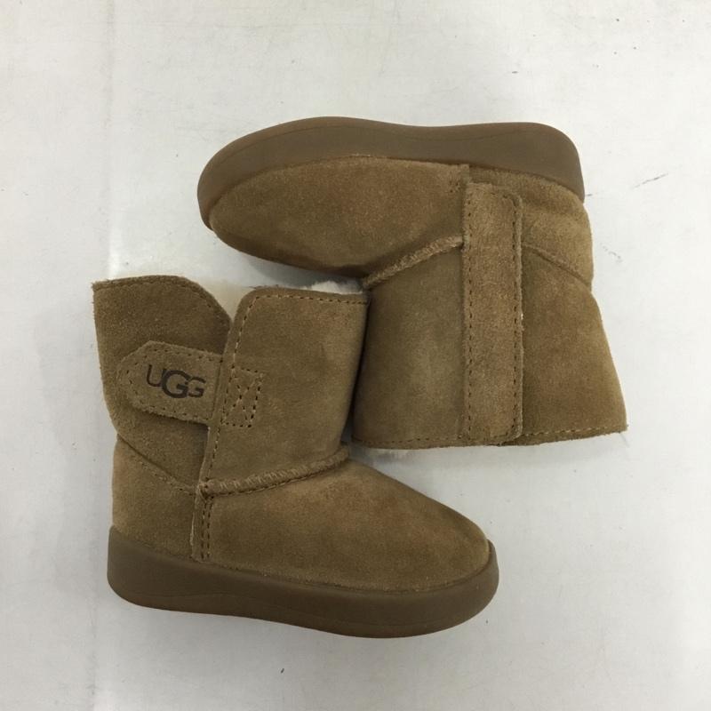 アグ UGG ブーツ ショートブーツ 1096089I Keelan キーラン ベビーシューズ 11cm 11.0cm ロゴ、文字 キャメル / キャメル / ガールズ USED 古着 中古 10151518