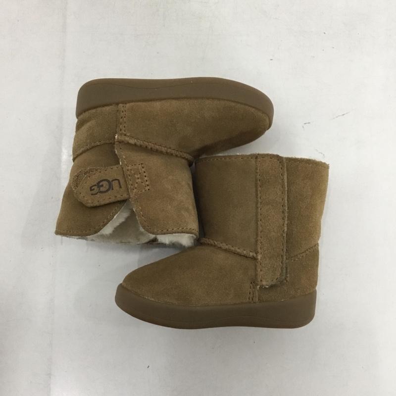 アグ UGG ブーツ ショートブーツ 1096089I Keelan キーラン ベビーシューズ 11cm 11.0cm ロゴ、文字 キャメル / キャメル / ガールズ USED 古着 中古 10151518