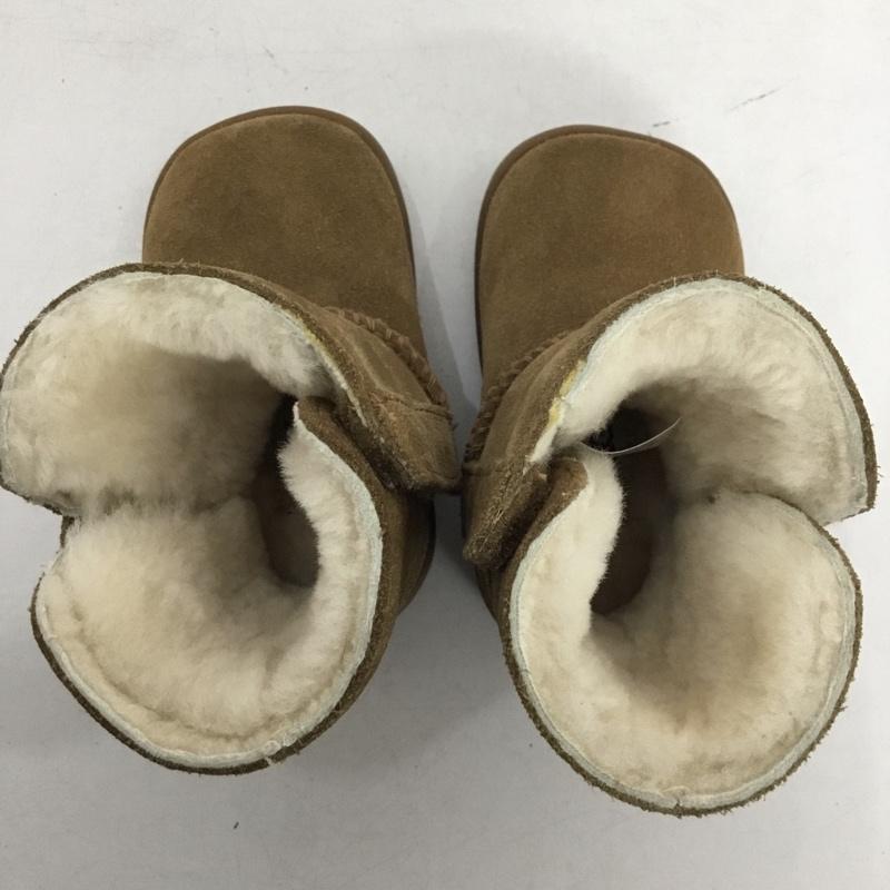 アグ UGG ブーツ ショートブーツ 1096089I Keelan キーラン ベビーシューズ 11cm 11.0cm ロゴ、文字 キャメル / キャメル / ガールズ USED 古着 中古 10151518
