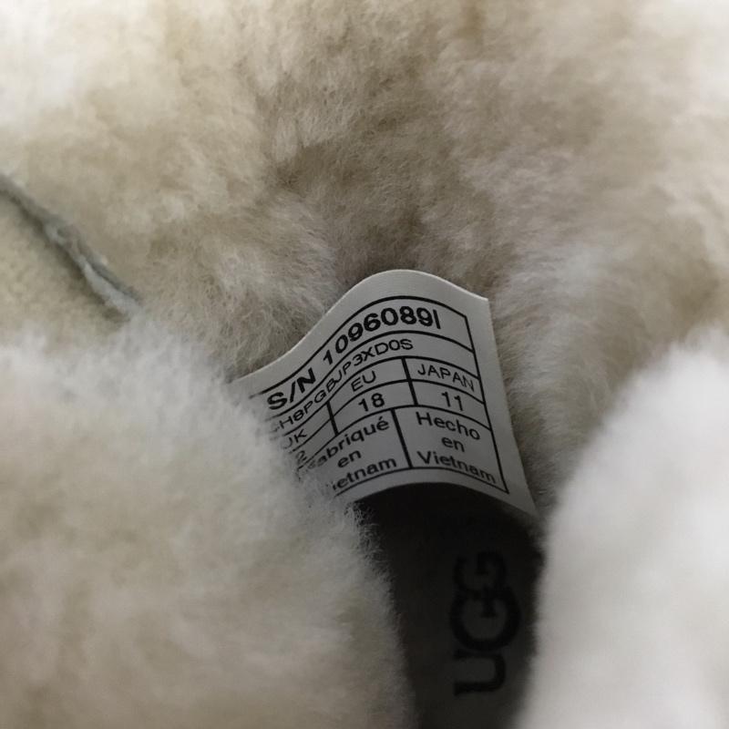 アグ UGG ブーツ ショートブーツ 1096089I Keelan キーラン ベビーシューズ 11cm 11.0cm ロゴ、文字 キャメル / キャメル / ガールズ USED 古着 中古 10151518