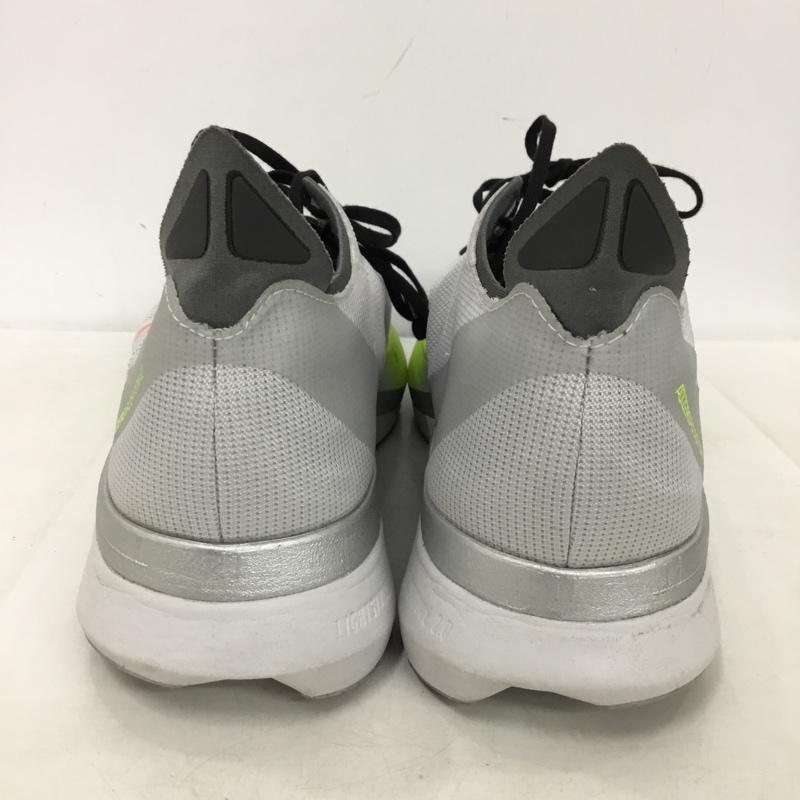 アディダス adidas スニーカー スニーカー JI4472 アディゼロ ボストン 12 ランニングシューズ 30cm 30.0cm ロゴ、文字 灰 / グレー / gray X 赤 / レッド / red X 黄緑 / イエローグリーン / メンズ USED 古着 中古 10151519