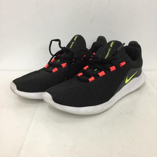 ナイキ NIKE スニーカー スニーカー AA2181-001 ビアレ 27cm 27.0cm ロゴ、文字 黒 / ブラック / black X 黄緑 / イエローグリーン / メンズ USED 古着 中古 10151520