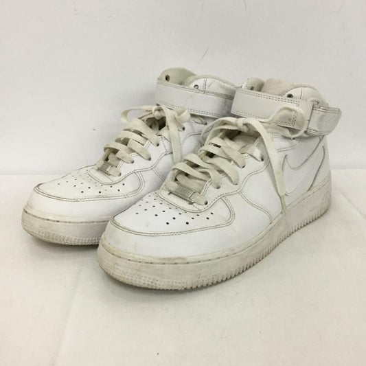 ナイキ NIKE スニーカー スニーカー 315123-111 AIR FORCE 1 MID 07 26.5cm 26.5cm ロゴ、文字 白 / ホワイト / white メンズ USED 古着 中古 10151522