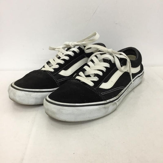 バンズ VANS スニーカー スニーカー V36CL OLD SKOOL ロゴ、文字 黒 / ブラック / black X 白 / ホワイト / white メンズ USED 古着 中古 10151523