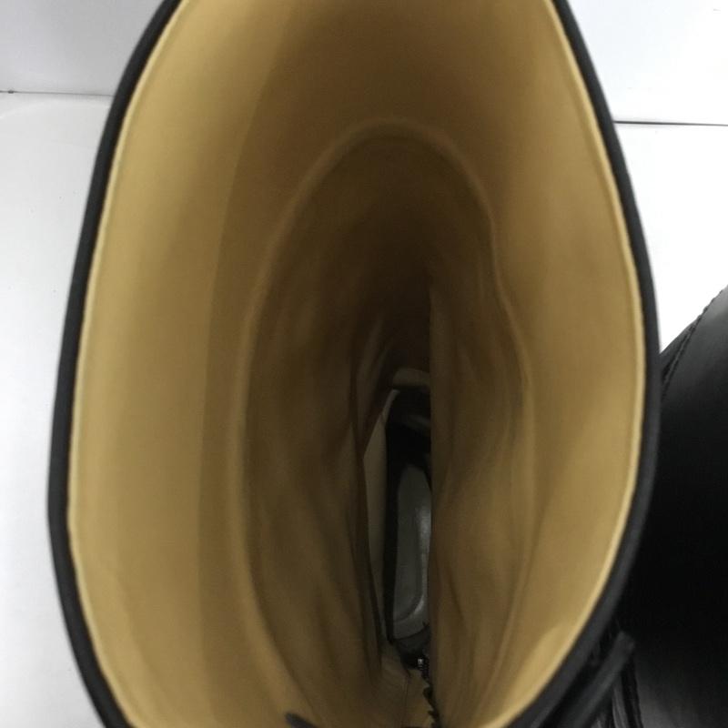 シャネル CHANEL ブーツ ロングブーツ キルティング 38.5 バックファスナー ココマーク 無地 黒 / ブラック / black レディース USED 古着 中古 10151527