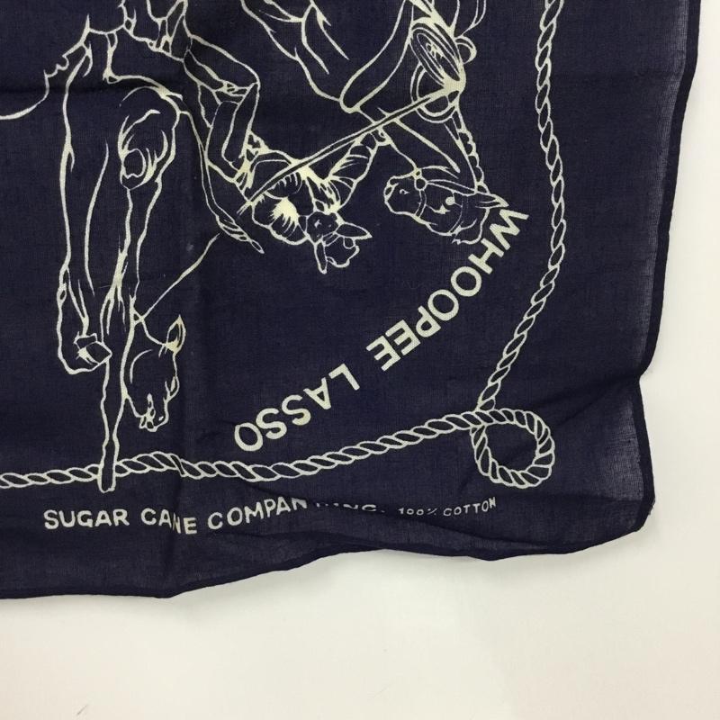 シュガーケーン SUGAR CANE ファッション小物 バンダナ COWBOY 総柄 紺 / ネイビー / navy メンズ USED 古着 中古 10151534