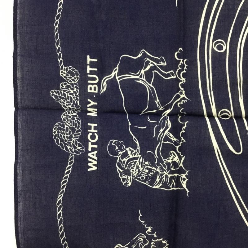 シュガーケーン SUGAR CANE ファッション小物 バンダナ COWBOY 総柄 紺 / ネイビー / navy メンズ USED 古着 中古 10151534