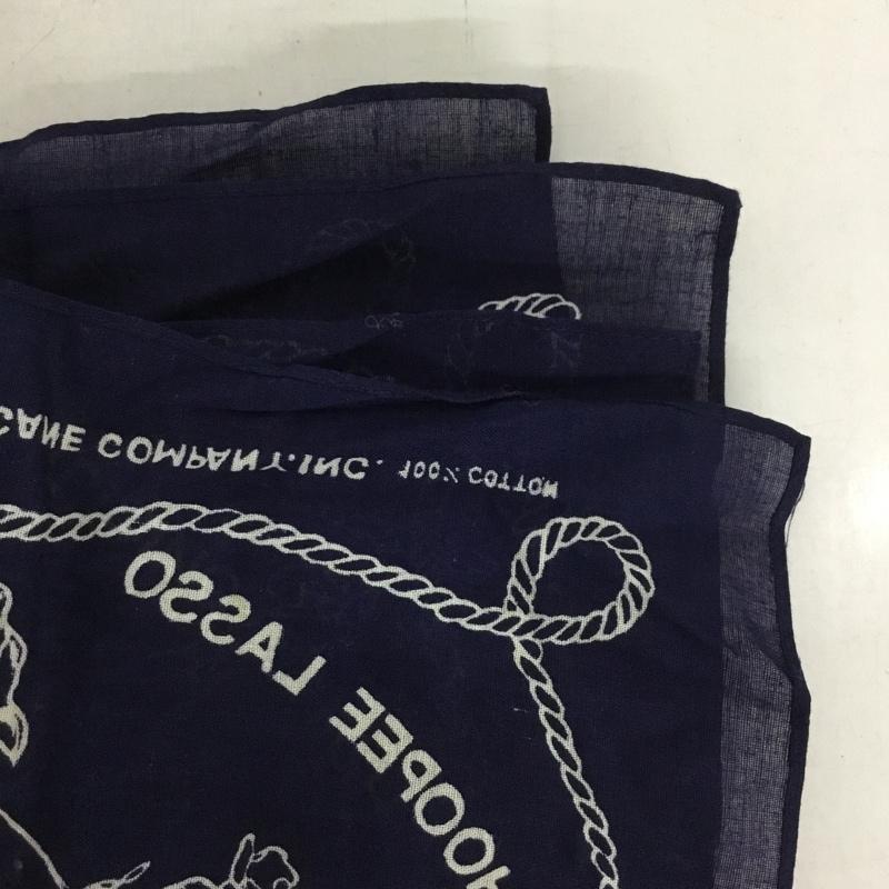 シュガーケーン SUGAR CANE ファッション小物 バンダナ COWBOY 総柄 紺 / ネイビー / navy メンズ USED 古着 中古 10151534