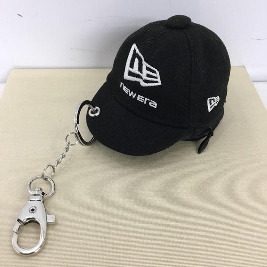 ニューエラ NEW ERA キーホルダー キーホルダー 59FIFTY キャップポーチ 小物入れ ロゴ、文字 黒 / ブラック / black メンズ USED 古着 中古 10151536