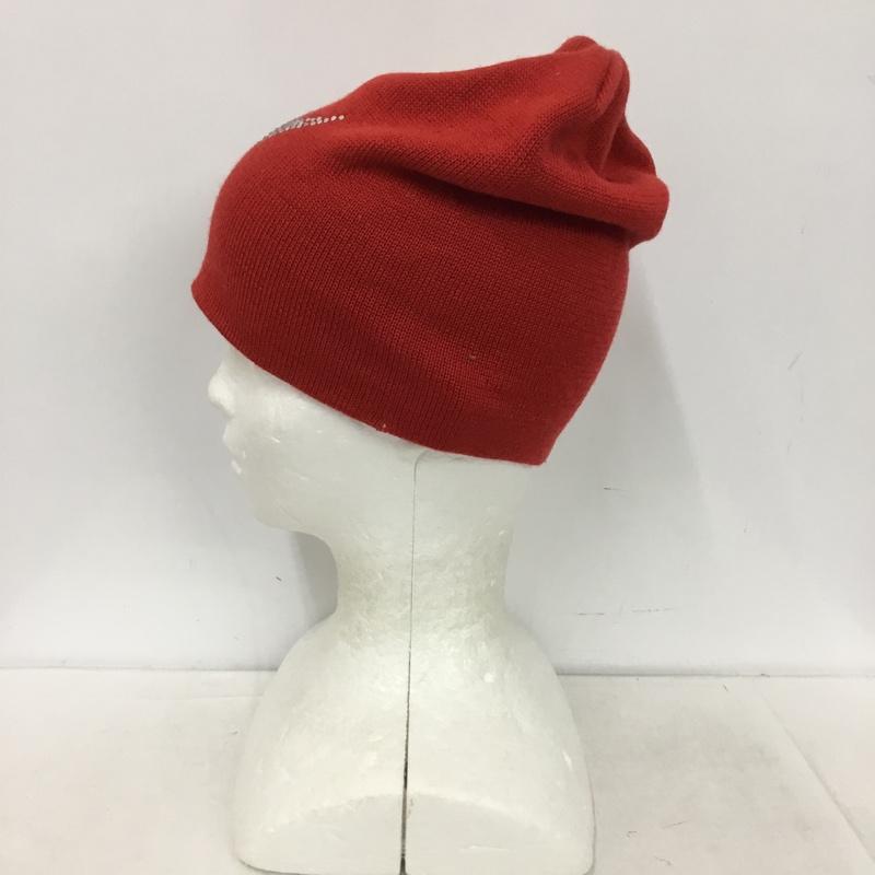 アベイシングエイプ A BATHING APE 帽子 ニット帽 初期 ラインストーン ビーニー  赤 / レッド / red メンズ USED 古着 中古 10151537