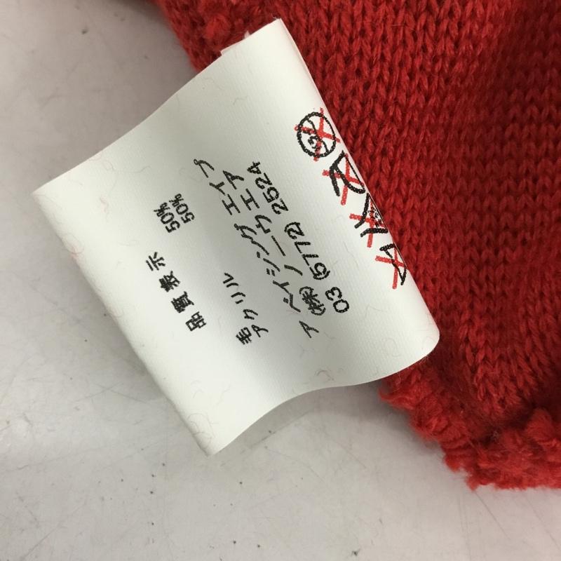 アベイシングエイプ A BATHING APE 帽子 ニット帽 初期 ラインストーン ビーニー  赤 / レッド / red メンズ USED 古着 中古 10151537