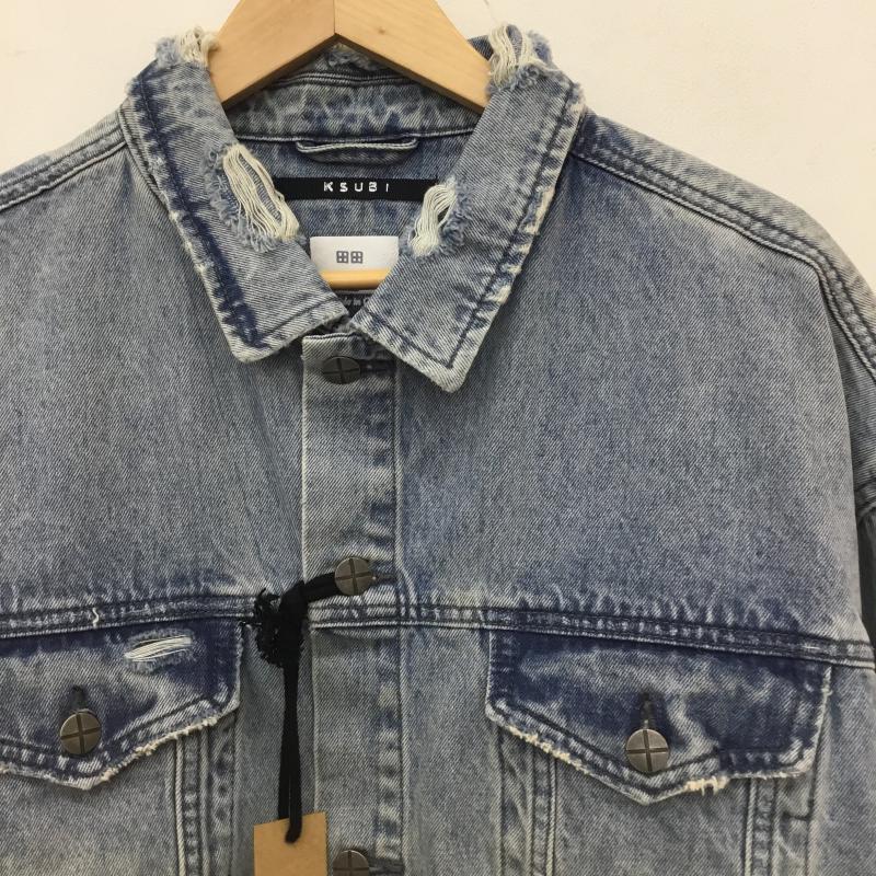 スビ KSUBI ジャケット、上着 ジャケット、ブレザー デニムジャケット XL メンズ USED 古着 中古 10151538