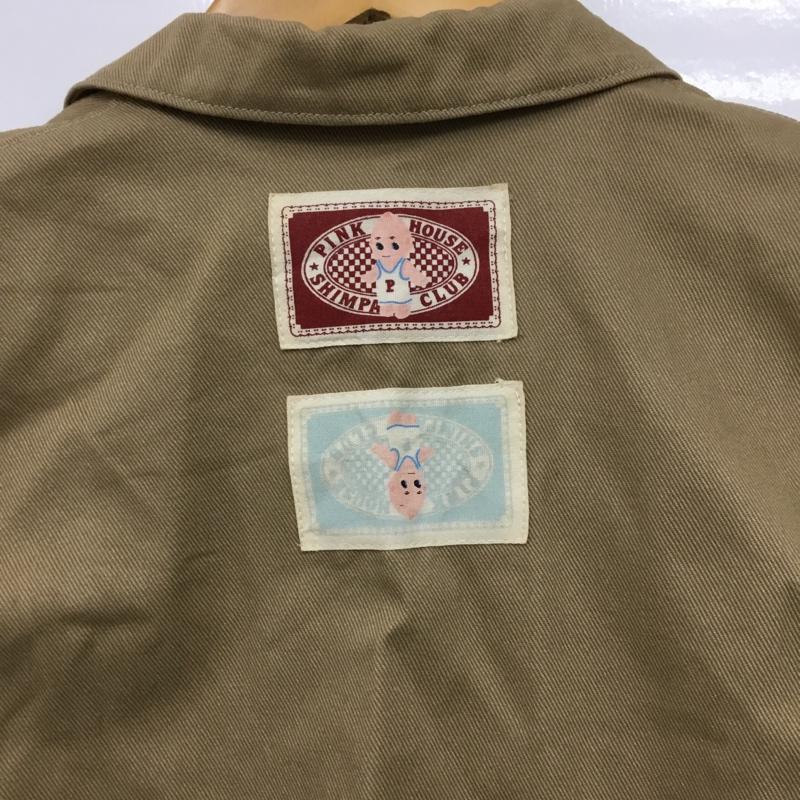 古着 USED ジャケット、上着 ジャケット、ブレザー 七分袖 PINK HOUSE L 無地 ベージュ / ベージュ / beige レディース USED 古着 中古 10151545