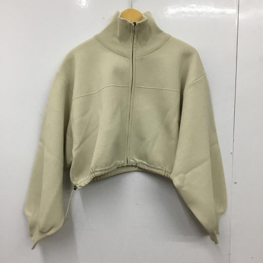 セポ cepo ジャケット、上着 ジャンパー、ブルゾン CCB-0186 フルジップ スタンドカラー M 無地 アイボリー / アイボリー / レディース USED 古着 中古 10151549