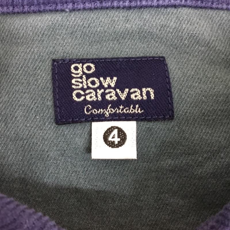ゴースローキャラバン go slow caravan シャツ、ブラウス 長袖 380246 コーデュロイ 4 ワンポイント マルチカラー / マルチカラー / multicolor メンズ USED 古着 中古 10151556