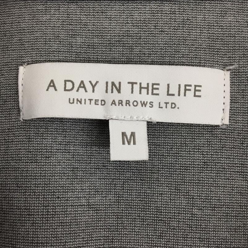 アデイインザライフ A Day in the Life ジャケット、上着 ジャケット、ブレザー 6227-699-0316 カーディガンジャケット M チェック 黒 / ブラック / black X 緑 / グリーン / green メンズ USED 古着 中古 10151557