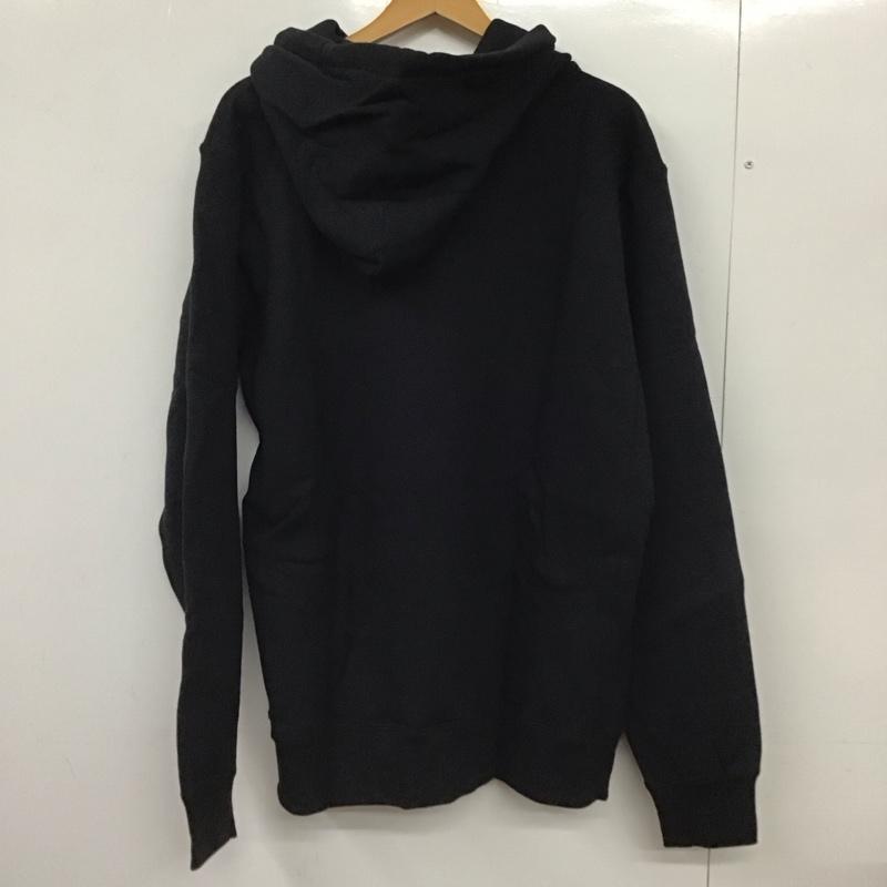 アベイシングエイプ A BATHING APE パーカー 長袖 長袖パーカー プルオーバーパーカー スウェット XXL ロゴ、文字 黒 / ブラック / black メンズ USED 古着 中古 10151562