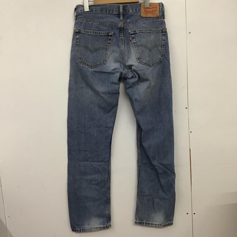 リーバイストラウスアンドコー Levi Strauss & co. パンツ デニム、ジーンズ デニムパンツ スリムパンツ カジュアルパンツ ストレッチパンツ 32インチ 無地 インディゴ / インディゴ / Indigo メンズ USED 古着 中古 10151568