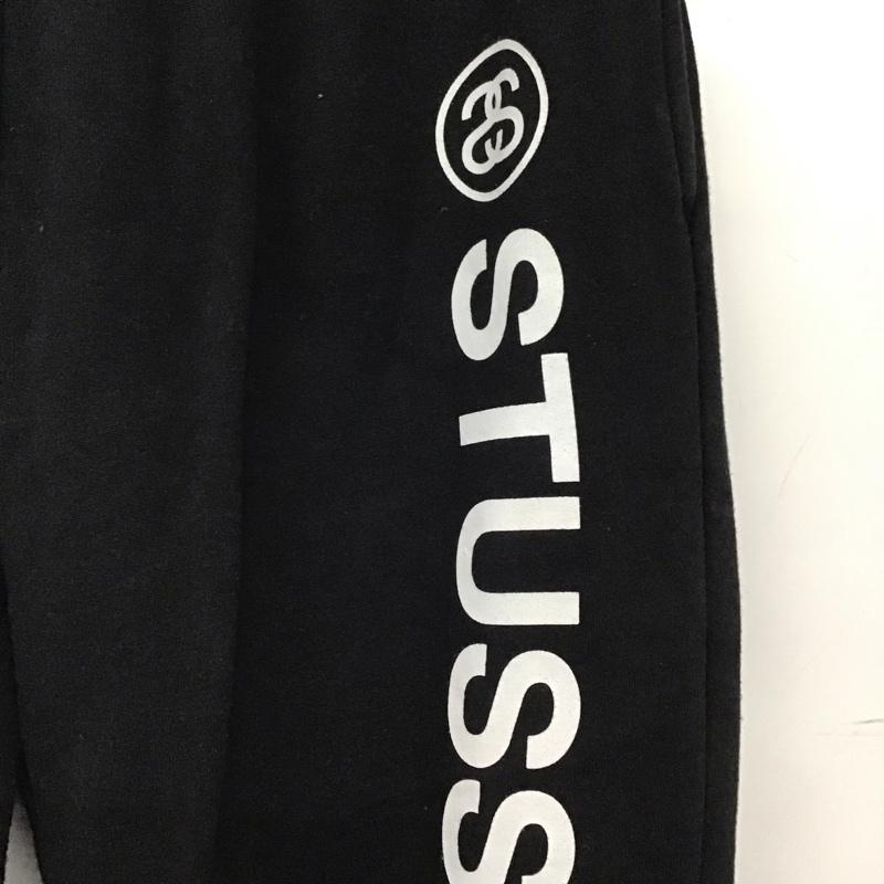 ステューシー STUSSY パンツ ワークパンツ、ペインターパンツ スウェットパンツ ワイドパンツ カジュアルパンツ M ロゴ、文字 黒 / ブラック / black メンズ USED 古着 中古 10151570