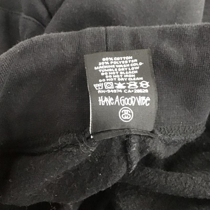 ステューシー STUSSY パンツ ワークパンツ、ペインターパンツ スウェットパンツ ワイドパンツ カジュアルパンツ M ロゴ、文字 黒 / ブラック / black メンズ USED 古着 中古 10151570