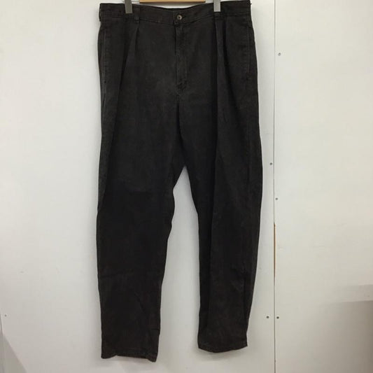 古着 USED パンツ ワークパンツ、ペインターパンツ ワイドパンツ カジュアルパンツ ワークパンツ チノパン 38インチ 無地 ダークグレー / ダークグレー / メンズ USED 古着 中古 10151573