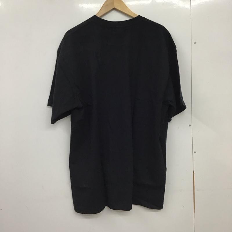 アベイシングエイプ A BATHING APE Tシャツ 半袖 半袖カットソー プリントTシャツ クルーネックカットソー XL ロゴ、文字 黒 / ブラック / black メンズ USED 古着 中古 10151574