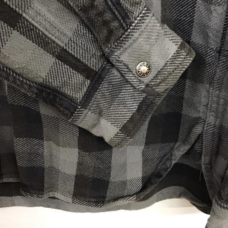 アベイシングエイプ A BATHING APE シャツ、ブラウス 長袖 長袖シャツ チェックシャツ カラーシャツ L チェック マルチカラー / マルチカラー / multicolor メンズ USED 古着 中古 10151577