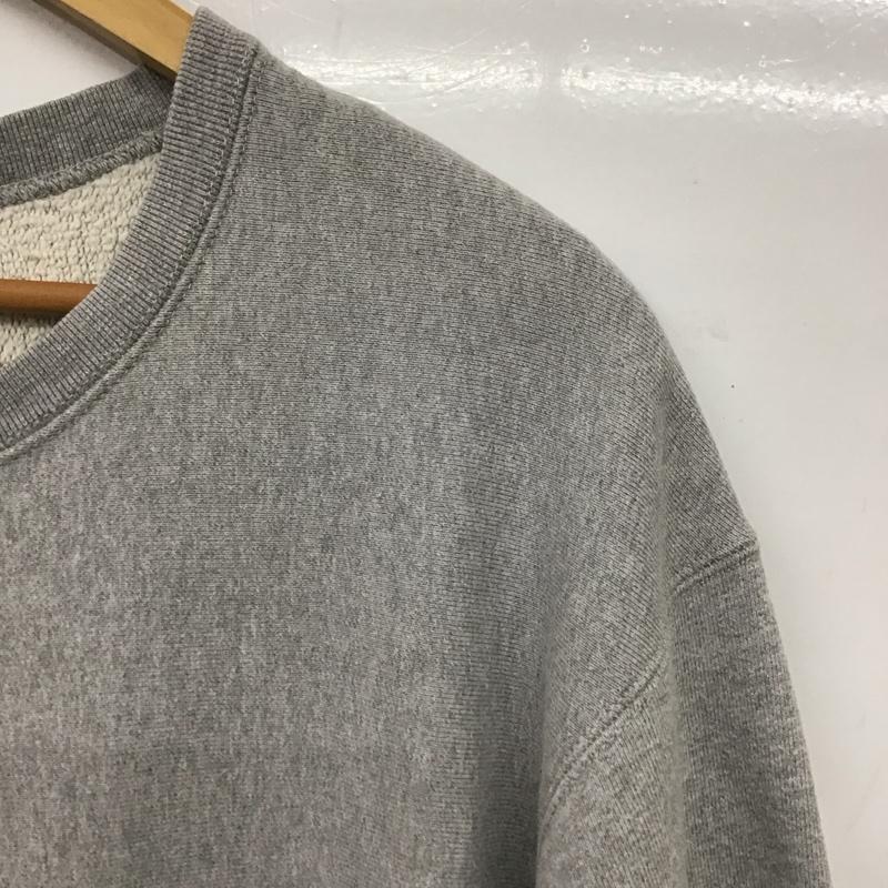 ワコマリア WACKO MARIA トレーナー 長袖 長袖トレーナー スウェット クルーネック プルオーバー XXL ロゴ、文字 灰 / グレー / gray メンズ USED 古着 中古 10151580