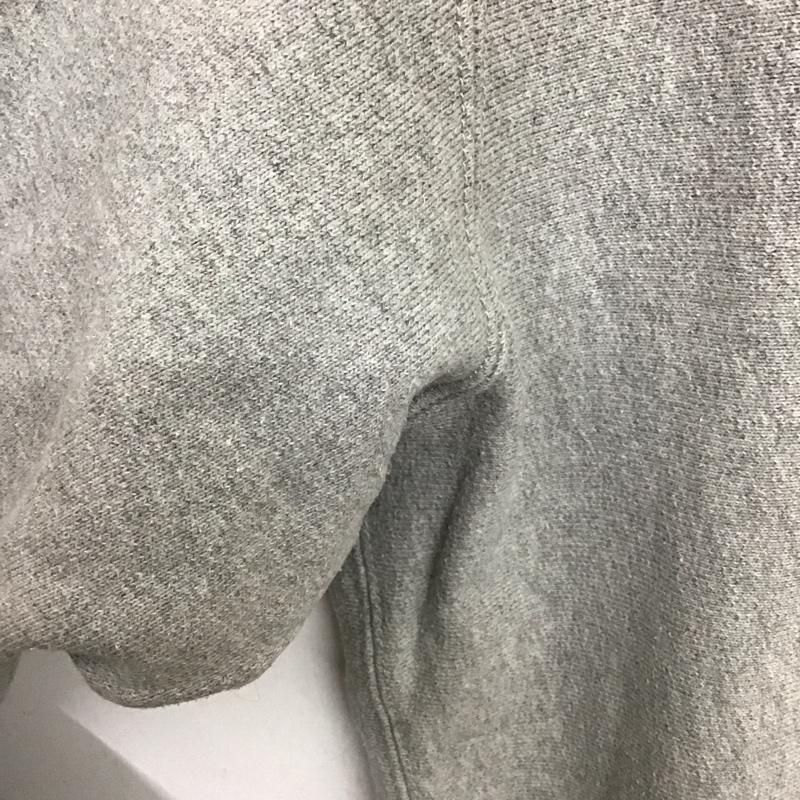 ワコマリア WACKO MARIA トレーナー 長袖 長袖トレーナー スウェット クルーネック プルオーバー XXL ロゴ、文字 灰 / グレー / gray メンズ USED 古着 中古 10151580