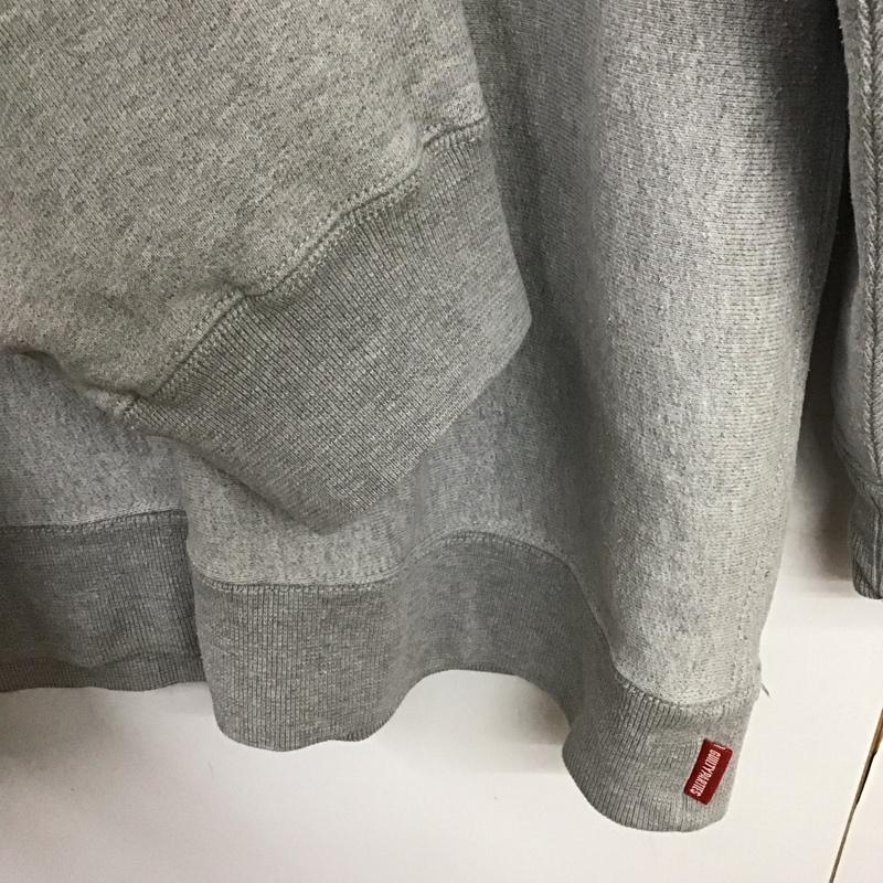 ワコマリア WACKO MARIA トレーナー 長袖 長袖トレーナー スウェット クルーネック プルオーバー XXL ロゴ、文字 灰 / グレー / gray メンズ USED 古着 中古 10151580