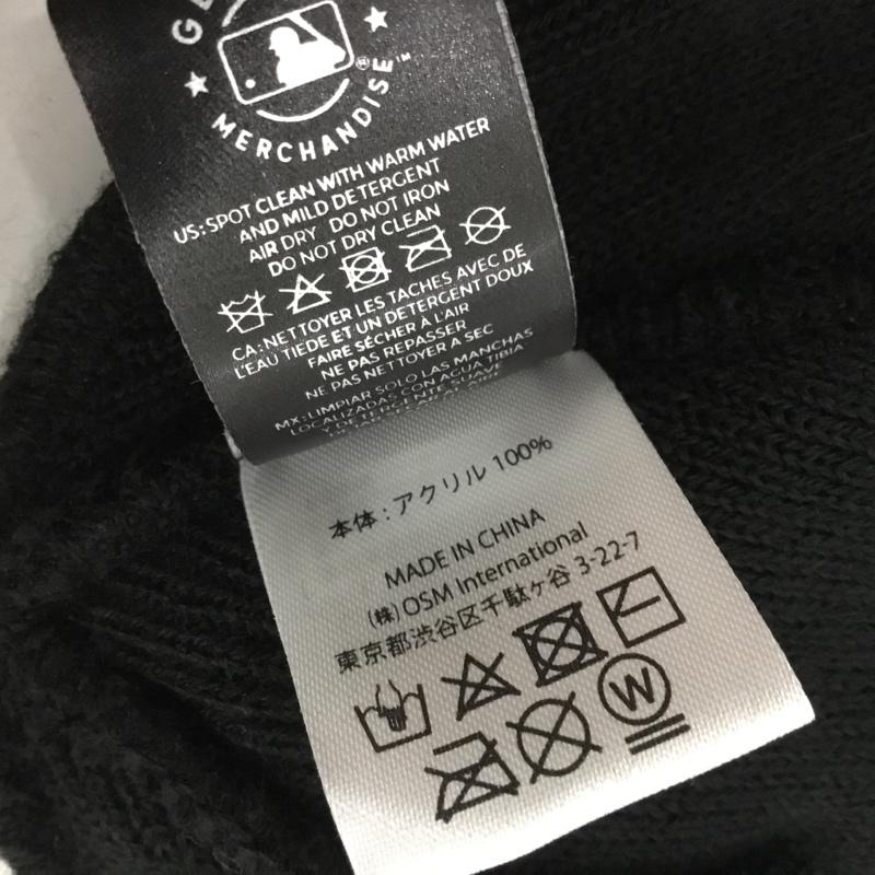 フォーティーセブンブランド 47 Brand 帽子 ニット帽 061523-028 NY ロゴ、文字 黒 / ブラック / black メンズ USED 古着 中古 10151588