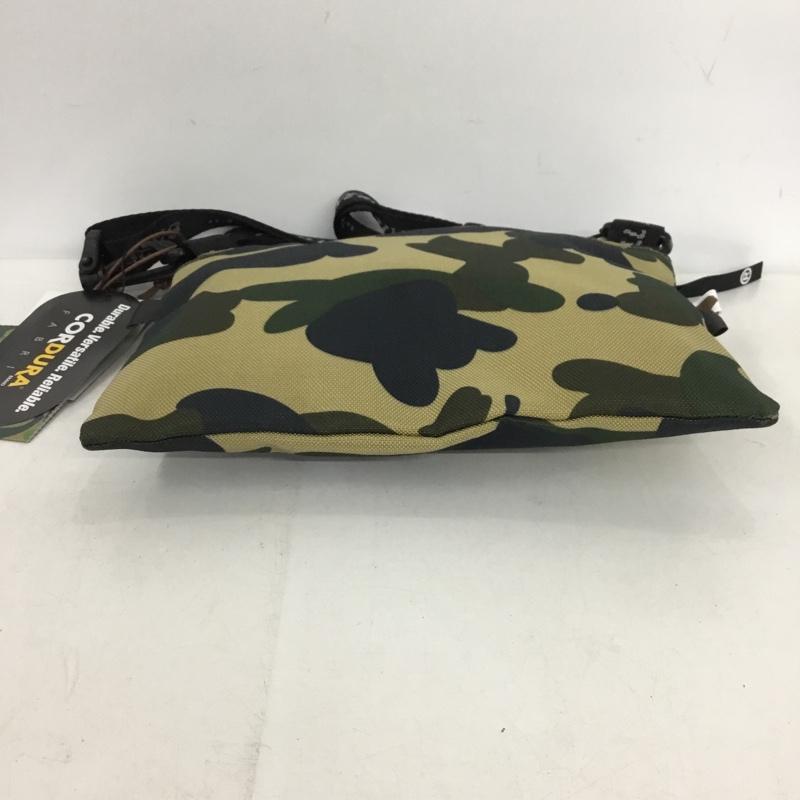 アベイシングエイプ A BATHING APE ショルダーバッグ ショルダーバッグ OUTDOOR PRODUCTS 1ST CAMO MINI SHOULDER BAG サコッシュ カモフラージュ柄・迷彩 黒 / ブラック / black X ベージュ / ベージュ / beige X カーキ / カーキ / khaki メンズ USED 古着 中古 10151596