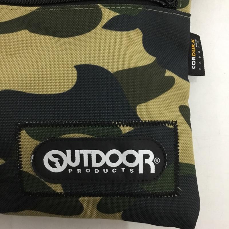 アベイシングエイプ A BATHING APE ショルダーバッグ ショルダーバッグ OUTDOOR PRODUCTS 1ST CAMO MINI SHOULDER BAG サコッシュ カモフラージュ柄・迷彩 黒 / ブラック / black X ベージュ / ベージュ / beige X カーキ / カーキ / khaki メンズ USED 古着 中古 10151596
