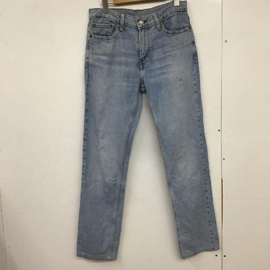 リーバイストラウスアンドコー Levi Strauss & co. パンツ デニム、ジーンズ デニムパンツ スリムパンツ カジュアルパンツ ストレッチパンツ 30インチ 無地 インディゴ / インディゴ / Indigo メンズ USED 古着 中古 10151599