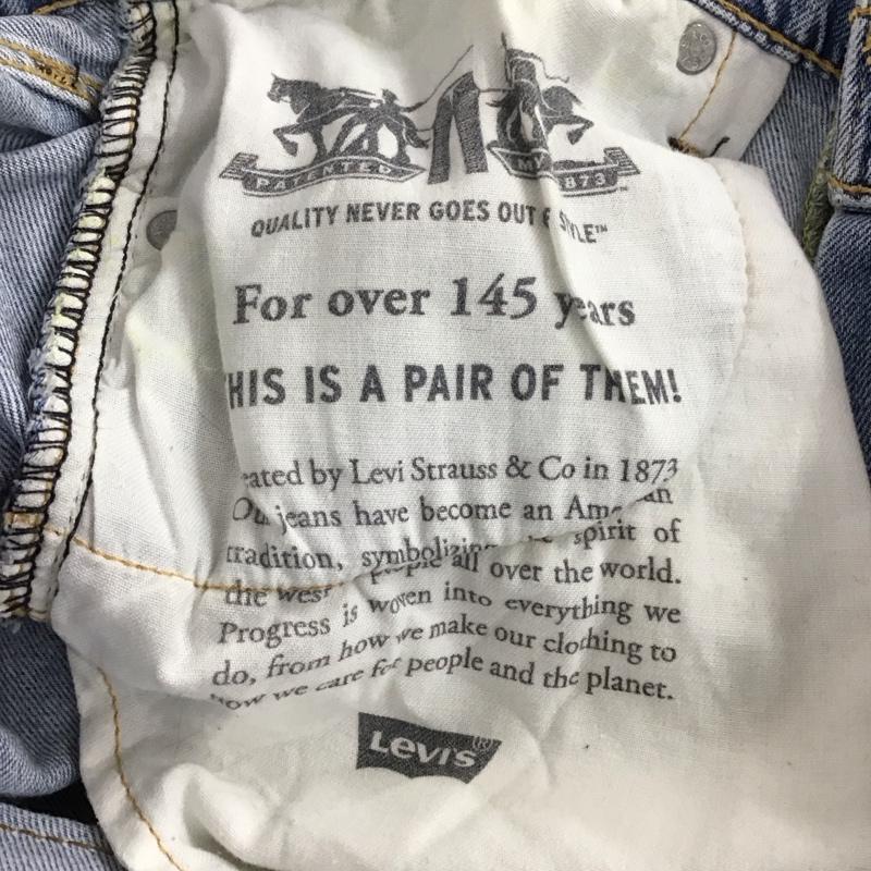 リーバイストラウスアンドコー Levi Strauss & co. パンツ デニム、ジーンズ デニムパンツ スリムパンツ カジュアルパンツ ストレッチパンツ 30インチ 無地 インディゴ / インディゴ / Indigo メンズ USED 古着 中古 10151599