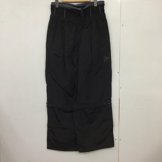 アディダス adidas パンツ ワークパンツ、ペインターパンツ kl8281 RUNウーブンパンツ スポーツウェア XL ロゴ、文字 黒 / ブラック / black メンズ USED 古着 中古 10151601