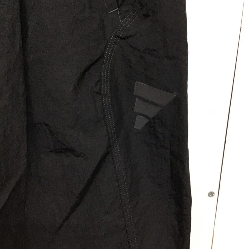 アディダス adidas パンツ ワークパンツ、ペインターパンツ kl8281 RUNウーブンパンツ スポーツウェア XL ロゴ、文字 黒 / ブラック / black メンズ USED 古着 中古 10151601